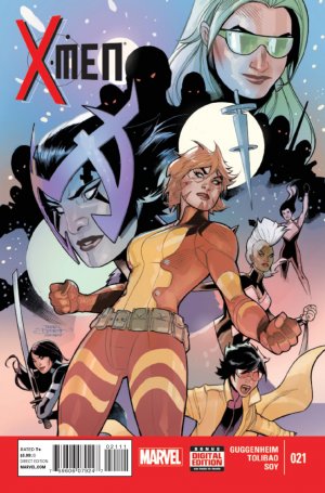 couverture, jaquette X-Men 21  - Exogenous Part 4Issues V3 (2013 - 2015) (Marvel) Comics