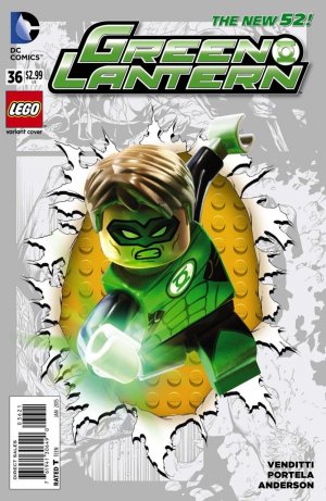 Green Lantern 36 - Godhead Act II, Part I: Dark Alliance (LEGO Variant)