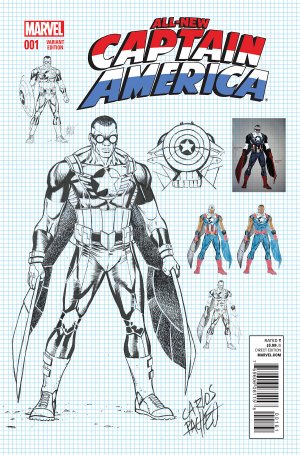 All-New Captain America 1 - Issue 1 (Carlos Pacheco Varaint)