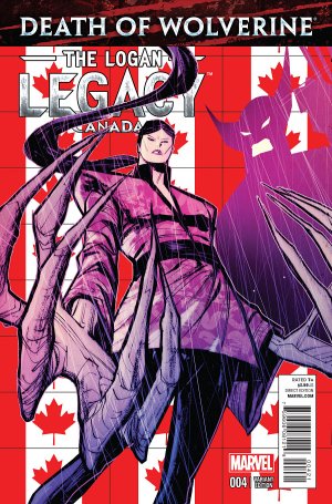 Death of Wolverine - The Logan Legacy 4 - Issue 4 (Canada Variant Cover)