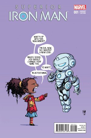 Superior Iron Man 1 - Be superior (Skottie Young Baby Variant Cover) 