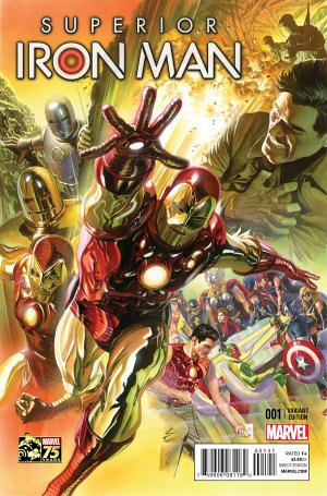 Superior Iron Man 1 - Be superior (Alex Ross Variant Cover)