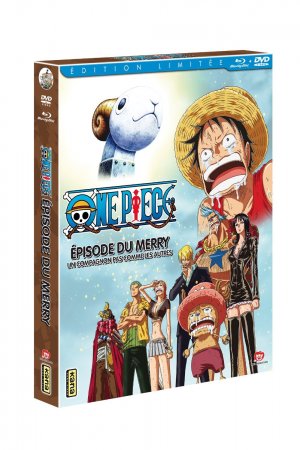 couverture, jaquette One Piece - Episode du Merry - Un compagnon pas comme les autres  Édition Limitée - Combo Blu-ray + DVD (Kana home video) TV Special