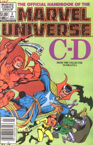 The Official Handbook of the Marvel Universe 3 - C-D: From The Collector to Dracula