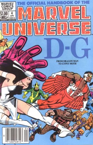 The Official Handbook of the Marvel Universe 4 - D-G: From Dragon Man to Gypsy Moth