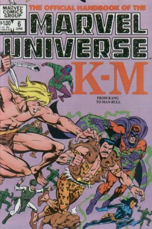 The Official Handbook of the Marvel Universe 6 - K-M: From Kang to Man-Bull