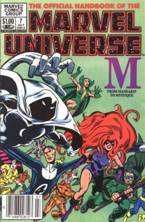 The Official Handbook of the Marvel Universe 7 - M: From Mandarin to Mystique