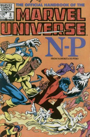 The Official Handbook of the Marvel Universe 8 - N-P: From Namorita to Pyro