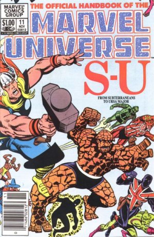 The Official Handbook of the Marvel Universe # 11 Magazines (1983 - 1984)