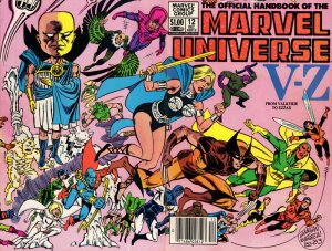 The Official Handbook of the Marvel Universe 12 - V-Z: From Valkyrie to Zzzax