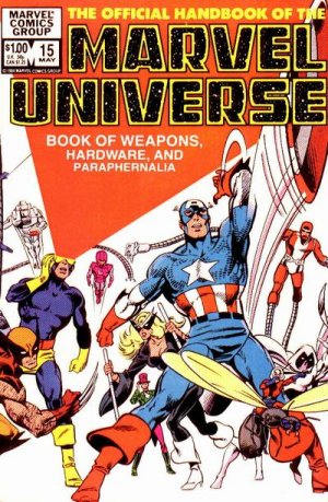 The Official Handbook of the Marvel Universe 15 - Book of Weapons, Hardware, and Paraphernalia