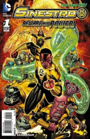 Sinestro 1 - Blackest Day, Brightest Night (Mahnke Variant)