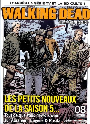 couverture, jaquette Walking Dead - Le Magazine Officiel 8  - 8BKiosque (2013 - En Cours) (delcourt bd) Magazine