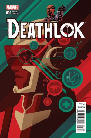 Deathlok 2 - Issue 2 (Tom Whalen Variant Cover)
