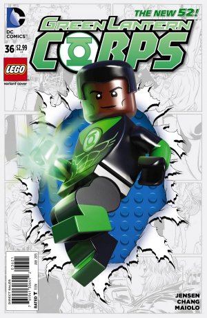Green Lantern Corps 36 - Variant Lego