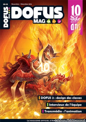 couverture, jaquette Dofus Mag 12 Hors Série (Ankama Manga) Magazine