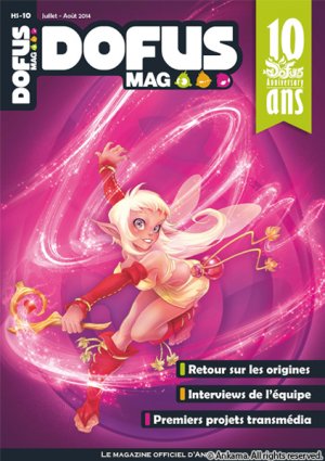 couverture, jaquette Dofus Mag 10 Hors Série (Ankama Manga) Magazine