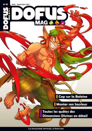 couverture, jaquette Dofus Mag 41  (Ankama Manga) Magazine