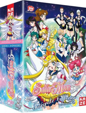 couverture, jaquette Sailor Moon Sailorstars  Collector (Kaze) Série TV animée