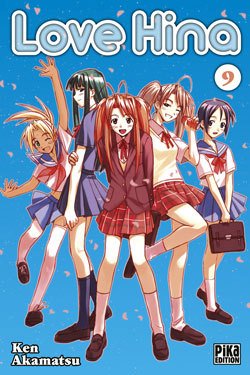 couverture, jaquette Love Hina 9 Réédition 2014 (pika) Manga