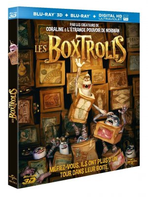 couverture, jaquette Les Boxtrolls   - Les Boxtrolls (Universal Pictures (FR)) Film