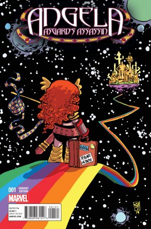 Angela - Asgard's Assassin 1 - Issue 1 (Skottie Young Baby variant Cover)