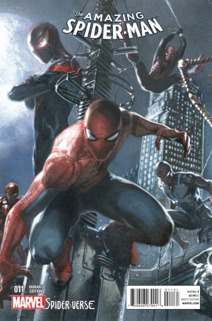 The Amazing Spider-Man 11 - Spider-Verse Part 3: Higher Ground (Gabrielle Del'Otto Variant Cover)