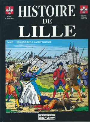Histoire de Lille 1 - t1- des origines à la révolution