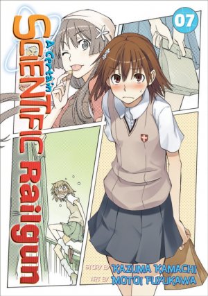 couverture, jaquette A Certain Scientific Railgun 7 Américaine (Seven Seas) Manga