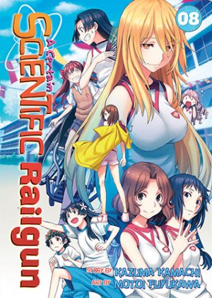 couverture, jaquette A Certain Scientific Railgun 8 Américaine (Seven Seas) Manga