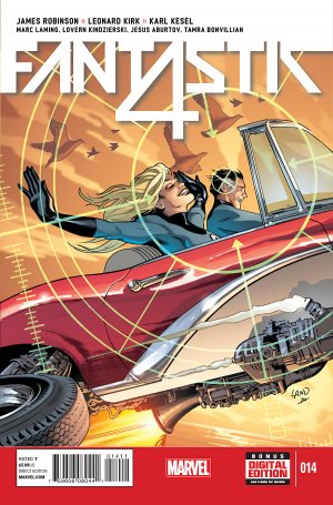 couverture, jaquette Fantastic Four 14  - Issue 14Issues V5 (2014 - 2015) (Marvel) Comics