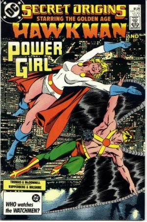 Secret Origins 11 - Starring The Golden Age Hawkman & Power Girl