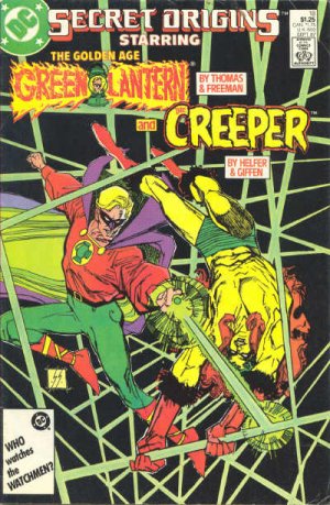 Secret Origins 18 - Starring The Golden Age Green Lantern & The Creeper