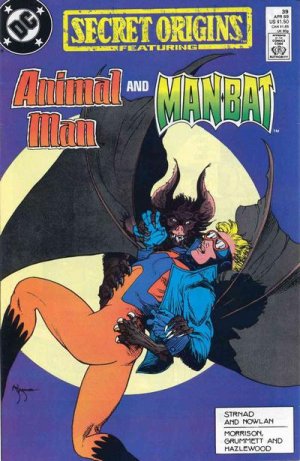 Secret Origins 39 - Featuring Animal Man & Man-Bat