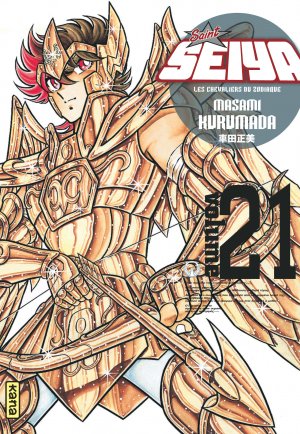 couverture, jaquette Saint Seiya - Les Chevaliers du Zodiaque 21 Deluxe Française (kana) Manga
