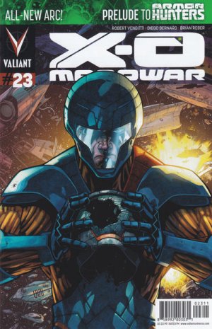 couverture, jaquette X-O Manowar 23  - WreckageIssues V3 (2012 - 2016) (Valiant Comics) Comics