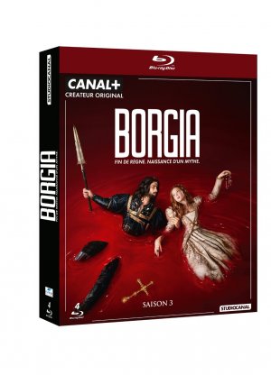 couverture, jaquette Borgia 3  (StudioCanal) Série TV