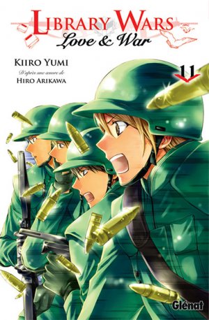 couverture, jaquette Library Wars - Love and War 11  (Glénat Manga) Manga