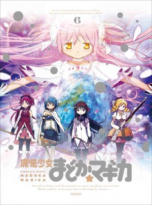 couverture, jaquette Puella Magi Madoka Magica 6 Limited (Aniplex) Série TV animée