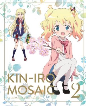 couverture, jaquette KinMoza! Kin'iro + Mosaic 2 Blu-ray (Media factory) Série TV animée