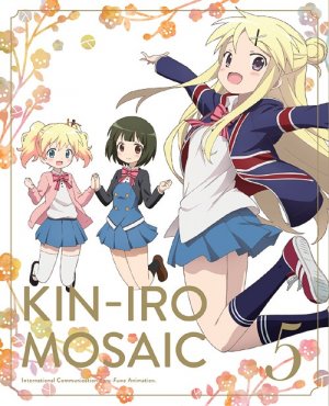 couverture, jaquette KinMoza! Kin'iro + Mosaic 5 Blu-ray (Media factory) Série TV animée