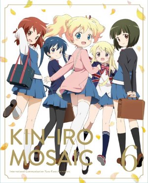 couverture, jaquette KinMoza! Kin'iro + Mosaic 6 Blu-ray (Media factory) Série TV animée