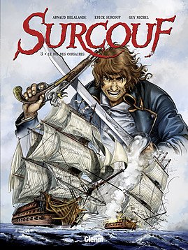 couverture, jaquette Surcouf 3  - Le roi des corsaires (glénat bd) BD