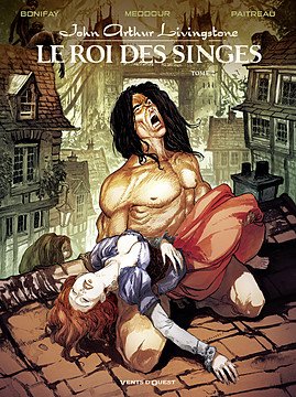 couverture, jaquette John Arthur Livingstone - Le Roi des singes 2  - Le oi des singes (2/2) (vents d'ouest bd) BD