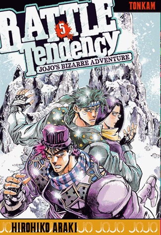 couverture, jaquette Jojo's Bizarre Adventure 5 Partie 2 Battle Tendency (tonkam) Manga