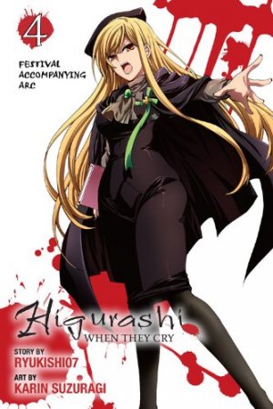 couverture, jaquette Higurashi no Naku Koro ni Kai Matsuribayashi-hen 4 Omnibus (Yen Press) Manga