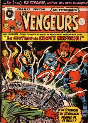 couverture, jaquette Avengers 9  - Les-Vengeurs-9Kiosque (1973 - 1985) (Éditions Héritage) Comics