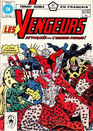 couverture, jaquette Avengers 92  - Les-Vengeurs-92-93Kiosque (1973 - 1985) (Éditions Héritage) Comics