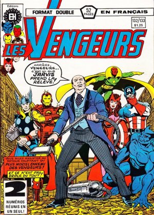 couverture, jaquette Avengers 132  - Les-Vengeurs-132-133Kiosque (1973 - 1985) (Éditions Héritage) Comics