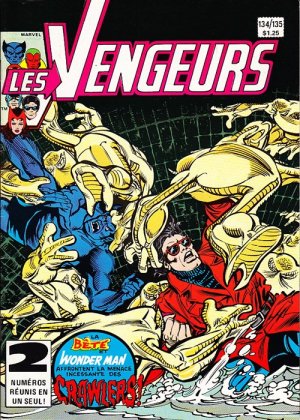 couverture, jaquette Avengers 134  - Les-Vengeurs-134-135Kiosque (1973 - 1985) (Éditions Héritage) Comics